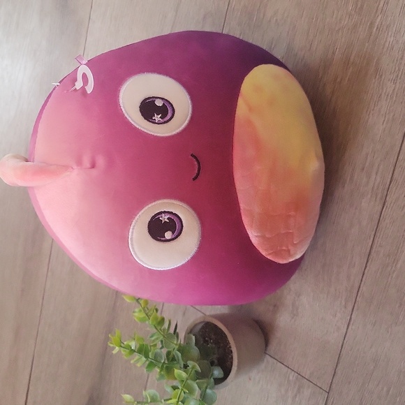 Squishmallows Purple Plush Toy Dino - Picture 5 of 6